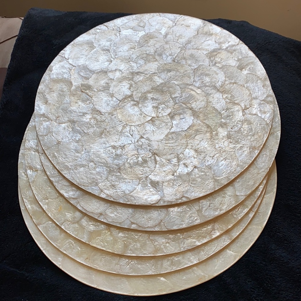 Beautiful and Rare 14” Round Chargers